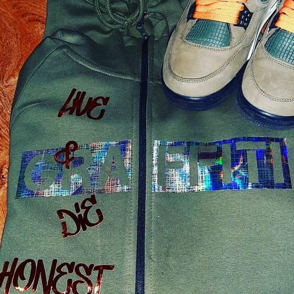 My Brand it's called live&DieHonest jogger sweat suits - Picture 15 of 17